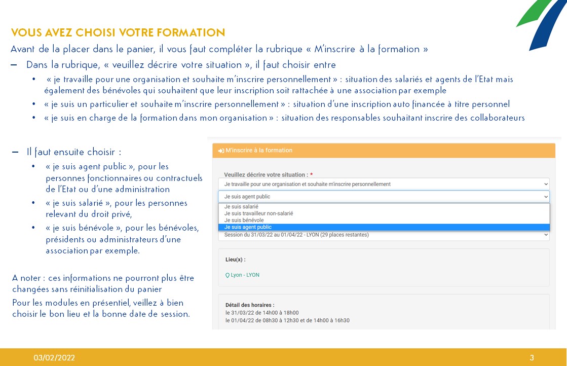 Pour bien démarrer sur notre site : 2